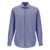 BORRIELLO Borriello 'Falso Unito' Cotton Shirt BLUE