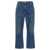 Tory Burch Tory Burch 'Cropped Flared' Jeans BLUE