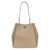 Tory Burch Tory Burch Grey Leather Mcgraw Bucket Bag GREY