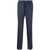 Incotex Incotex Incotex  - Checked Drawstring Trousers BLUE