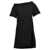 COURRÈGES Courrèges Logo Embroidery Dress Black