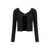 JACQUEMUS Jacquemus 'Le Maille Pralu Longue' Cardigan Black