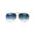 DITA Dita Sunglasses SILVER - SOFT BLUE MIRROR