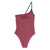 Karl Lagerfeld Karl Lagerfeld 'Ikonik 2.0' One-Piece Swimsuit Purple