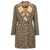 TWINSET Twinset Animalier Coat Beige