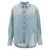 THE ATTICO The Attico Denim Shirt CLEAR BLUE