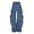 THE ATTICO The Attico Fern Denim Cotton Jeans CLEAR BLUE