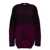 THE ATTICO The Attico Oversized Knit Dress PURPLE