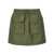 Moncler Moncler Logo Nylon Blend Skirt GREEN