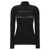 MSGM Msgm Organza Insert Sweater Black