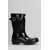 Hunter Hunter Original Short Gloss Low Heels Boots Black