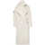 COURRÈGES Courrèges Oblique Cotton Trench Coat Beige