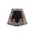 ZIMMERMANN Zimmermann Tuck Illustration Printed Silk Shorts Black