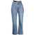 Alexander Wang Alexander Wang 'Asymmetrical Waistband With Bikini' Jeans BLUE