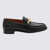 Valentino Garavani Valentino Garavani Black Leather Loafers Black