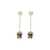 Alexander McQueen Alexander McQueen Gold-Tone Brass Skull Earrings MIX