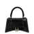 Balenciaga Balenciaga Hourglass Small Leather Handbag Black