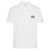 Valentino Garavani Valentino Garavani Vlogo Signature Cotton Polo Shirt WHITE