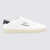 Saint Laurent Saint Laurent Off White And Black Leather Court Classic Sl/06 Sneakers WHITE