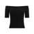 Alexander McQueen Alexander McQueen Boat-Neck Top Black