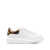 Alexander McQueen Alexander McQueen White And Leopard-Print Calf Leather Sneakers MULTICOLOUR