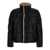 Saint Laurent Saint Laurent Faux Shearling Lining Down Jacket Black