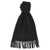 Saint Laurent Saint Laurent 'Saint Laurent' Scarf Black