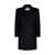 Saint Laurent Saint Laurent Double-Breasted Coat Black