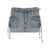 Balenciaga Balenciaga Cagole Denim Mini Skirt BLUE