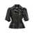 Alexander McQueen Alexander McQueen 'Bow Knot' Biker Vest Black