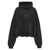 Balenciaga Balenciaga Logo Embroidery Hoodie Black