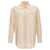 Saint Laurent Saint Laurent Faille Shirt Beige