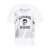 Alexander McQueen Alexander McQueen Logo Print T-Shirt MULTICOLOR