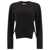 Alexander McQueen Alexander McQueen 'Chevron Corset' Sweater Black