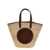 Stella McCartney Stella McCartney 'Eco Abaca Basket' Handbag BROWN