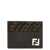 Fendi Fendi 'Squared Ff' Card Holder BROWN