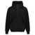 Saint Laurent Saint Laurent Half Zip Hoodie Black