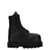 Alexander McQueen Alexander McQueen Nappa Ankle Boots Black