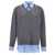 Balenciaga Balenciaga Shirt Insert Sweater GRAY