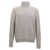 Zanone Zanone Virgin Wool Turtleneck Sweater GREY