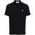 Stone Island Stone Island Logo Cotton Polo Shirt BLUE