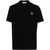 Stone Island Stone Island Logo Cotton Polo Shirt Black