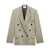 Isabel Marant Isabel Marant Checked Double-Breasted Blazer Beige