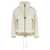 Moncler Grenoble Moncler Grenoble Fur-Effect Down Jacket WHITE