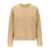 Moncler Moncler Jacquard Logo Sweatshirt Beige