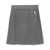 MAISON KITSUNÉ Maison Kitsuné Fox Head Bold Ribbed Mini Skirt GREY