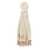 Ganni Ganni Maxi Logo Scarf Beige