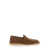 Dolce & Gabbana 'New Florio Ideal' Brown Loafers With Dg Detail In Suede Man BROWN