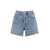 AGOLDE Agolde Parker Long Denim Shorts Navy