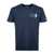 Mc2 Saint Barth MC2 Saint Barth Arnott Heavy Cotton T-Shirt With Embroidery Give Me A Mojito To Stay BLUE